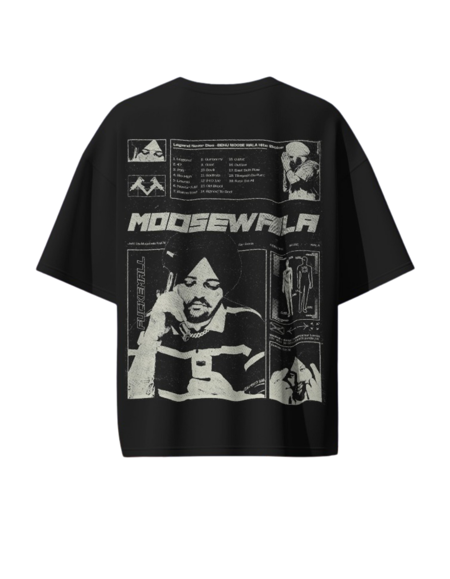Sidhu Moose Wala Legacy oversized Tee