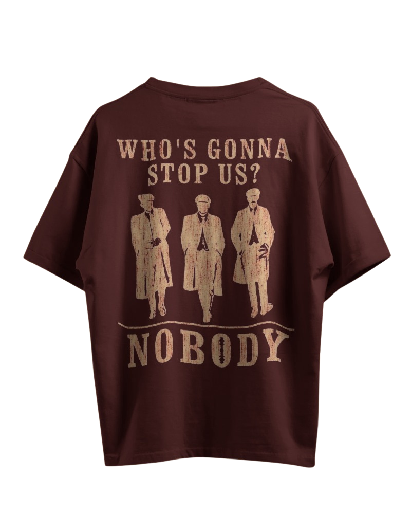 Gangster vibes oversized Tee