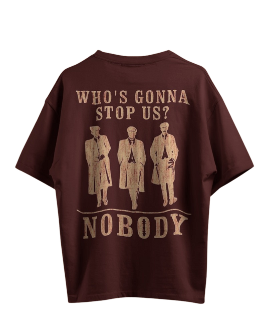Gangster vibes oversized Tee