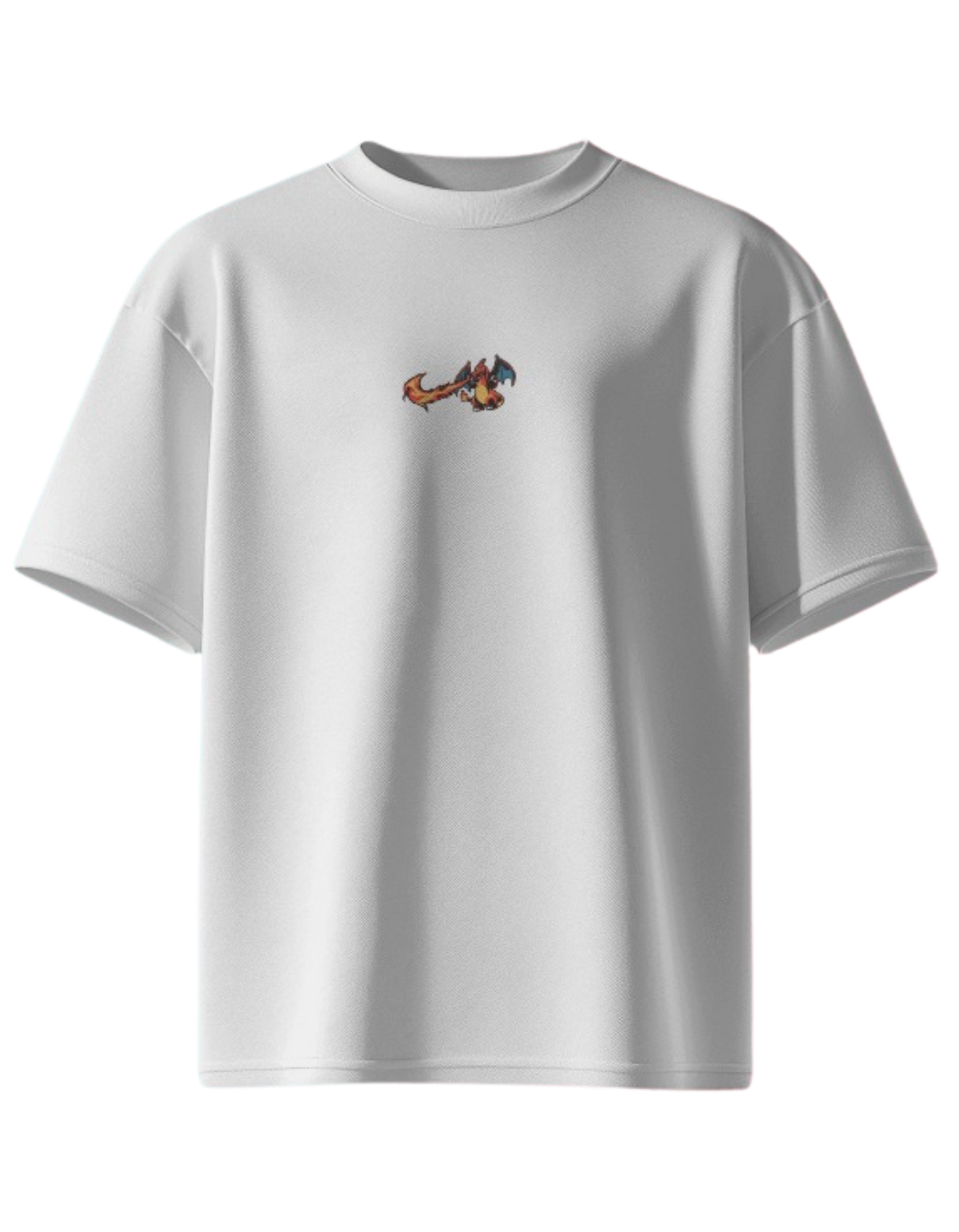 Ember Dragon Tee – White Edition